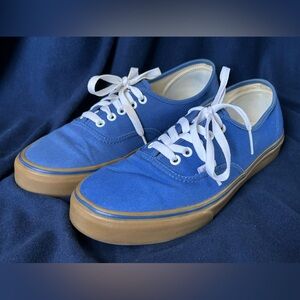 Vans Authentic Blue and Gumsole